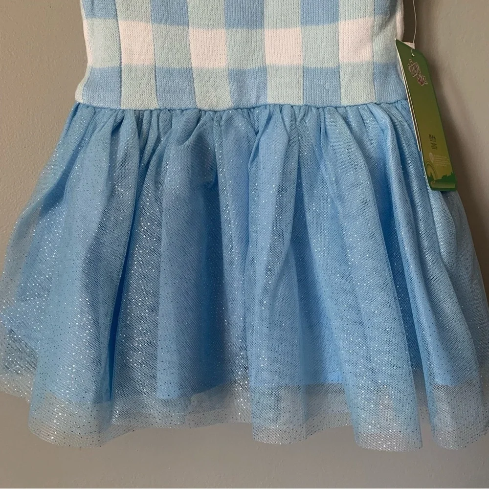 NWT. WB The Wizard of Oz Toddler Girl Dorothy Cosplay Sweater